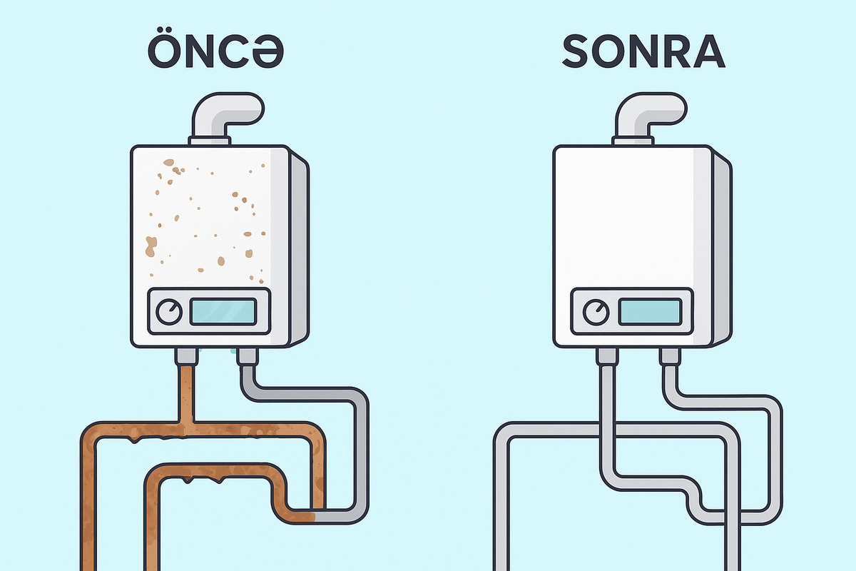 Kombi və Eşanjörlərin Kimyəvi yuma Dərmanı: Niyə Vacibdir?